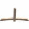 Ekena Millwork Bellingham Smooth Timber Gable Bracket, Douglas Fir, 72"W x 42"H x 3 1/2"D x 5 1/2"F, 14/12 Pitch GBW072X42X0406BEL00SDF - alternate 5